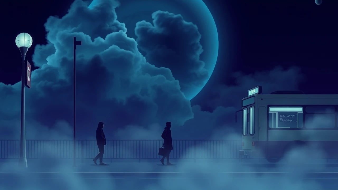Symbolic dream image: Bus Stop