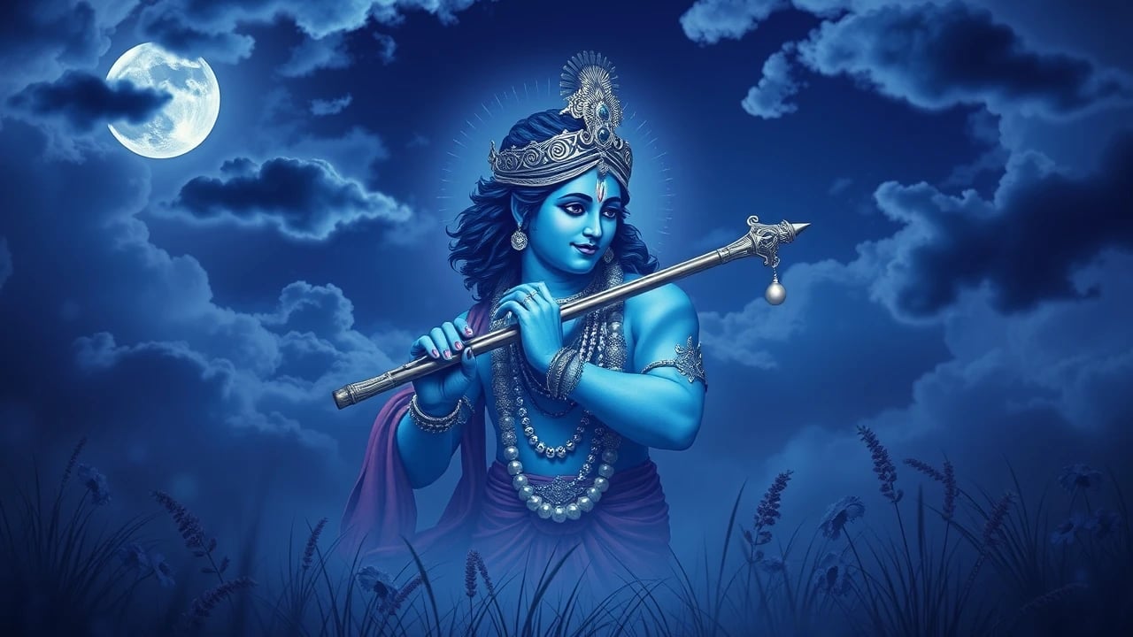 Symbolic dream image: Krishna