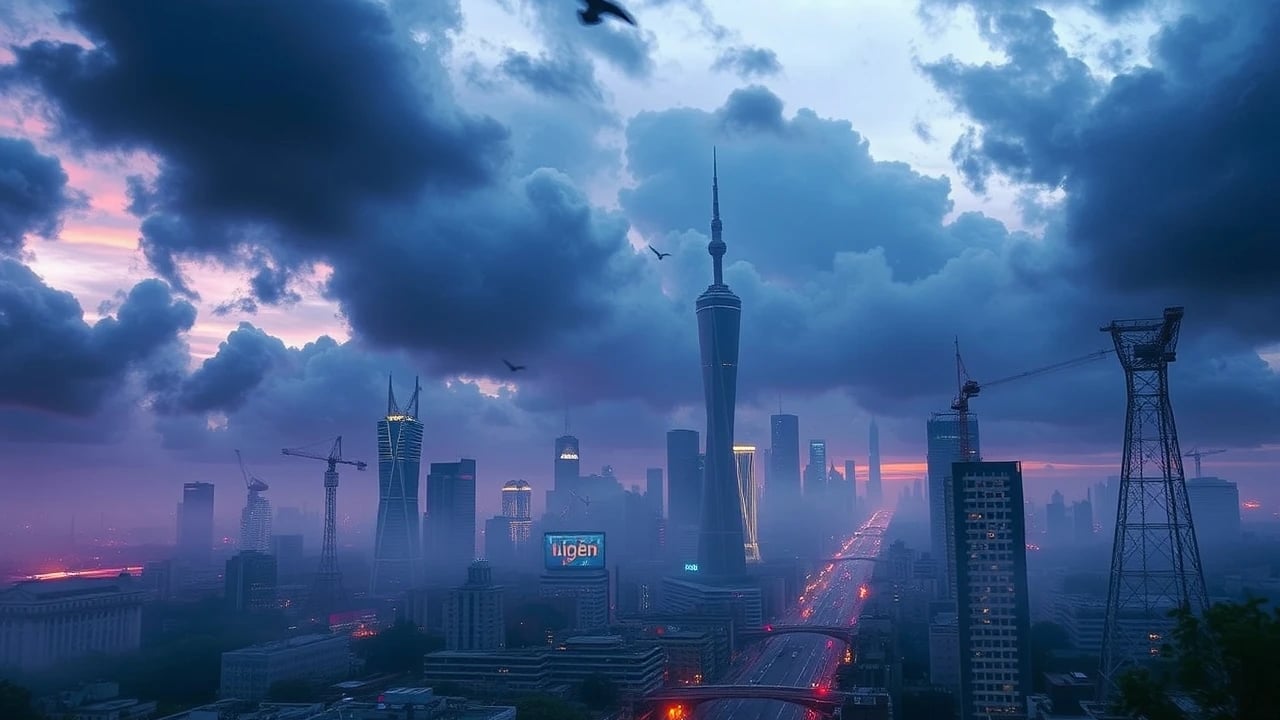Symbolic dream image: City