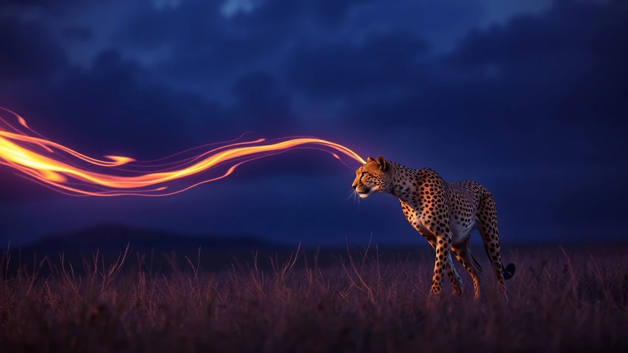 Symbolic dream image: Cheetah