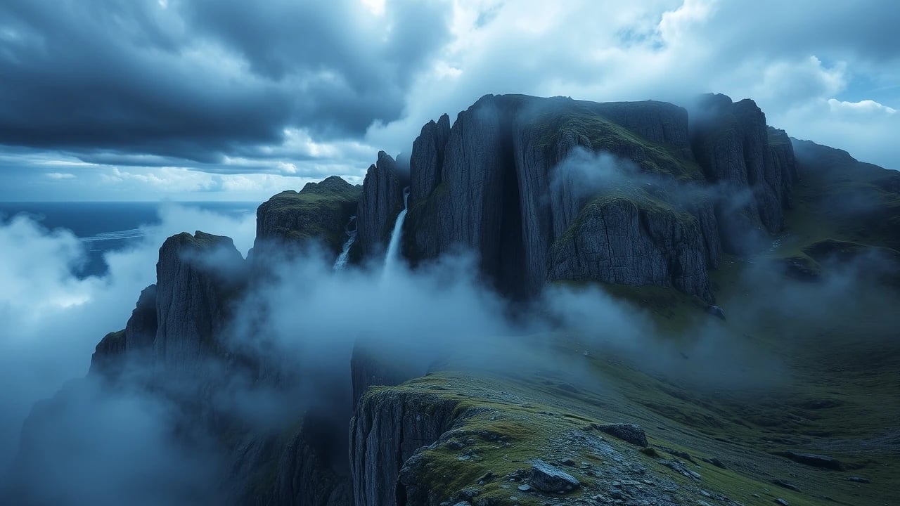 Symbolic dream image: Cliff