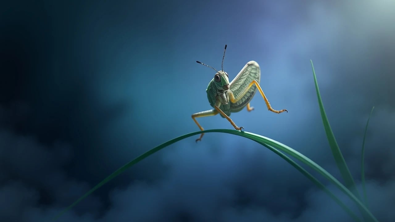 Symbolic dream image: Grasshopper
