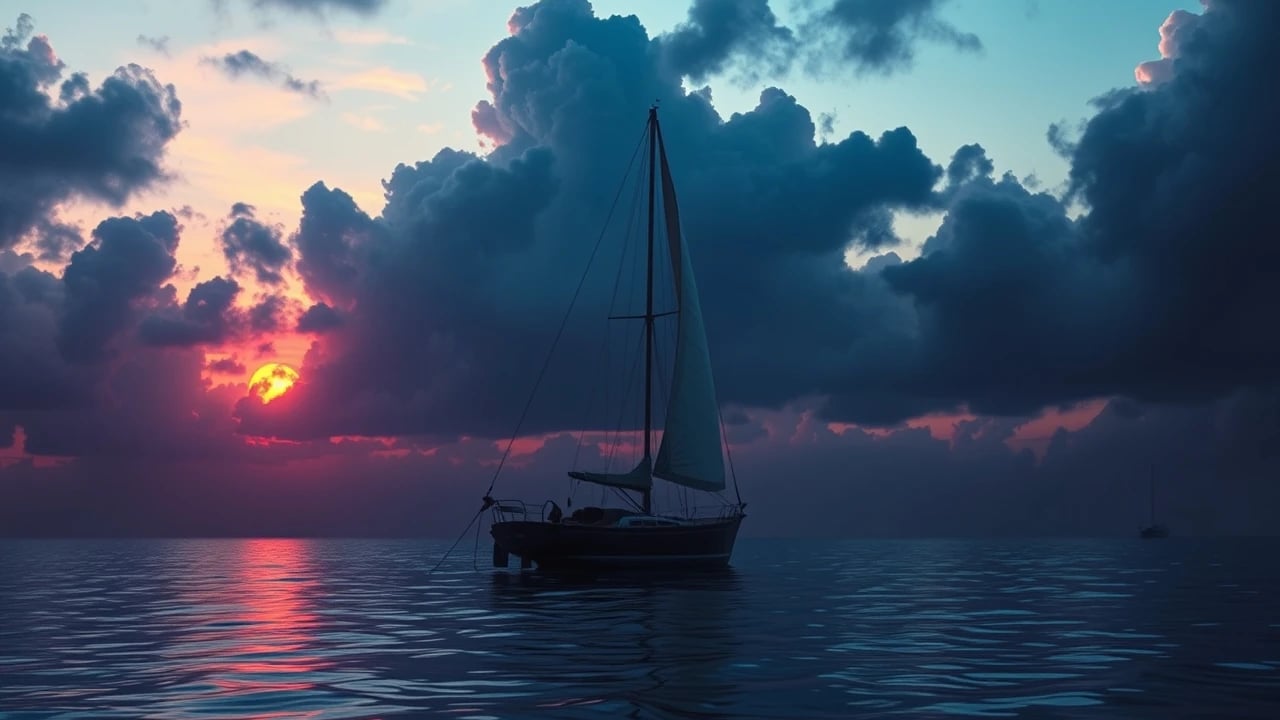 Symbolic dream image: Sailing