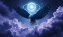 Eagle dream symbol meaning - Symbol of vision, transcendence, and spiritual power.