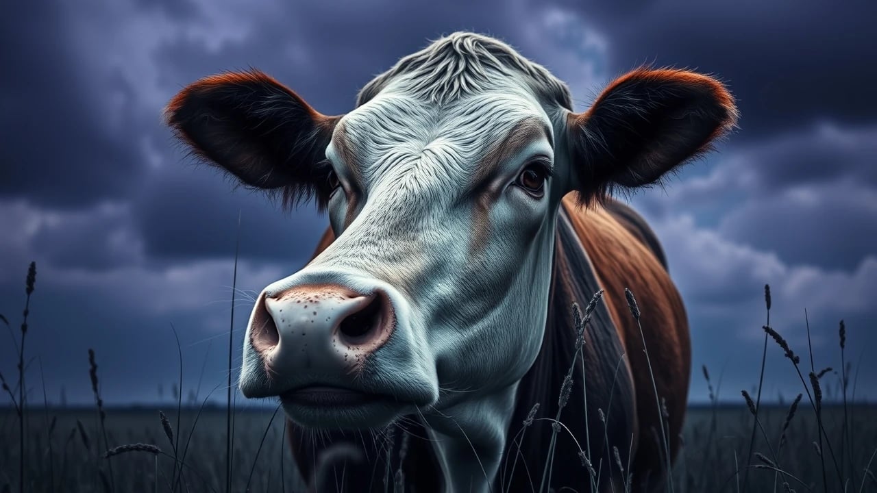 Symbolic dream image: Cow