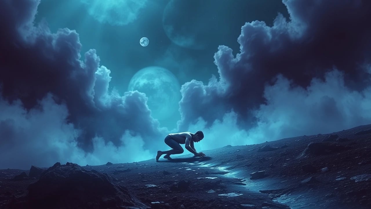 Symbolic dream image: Crawling