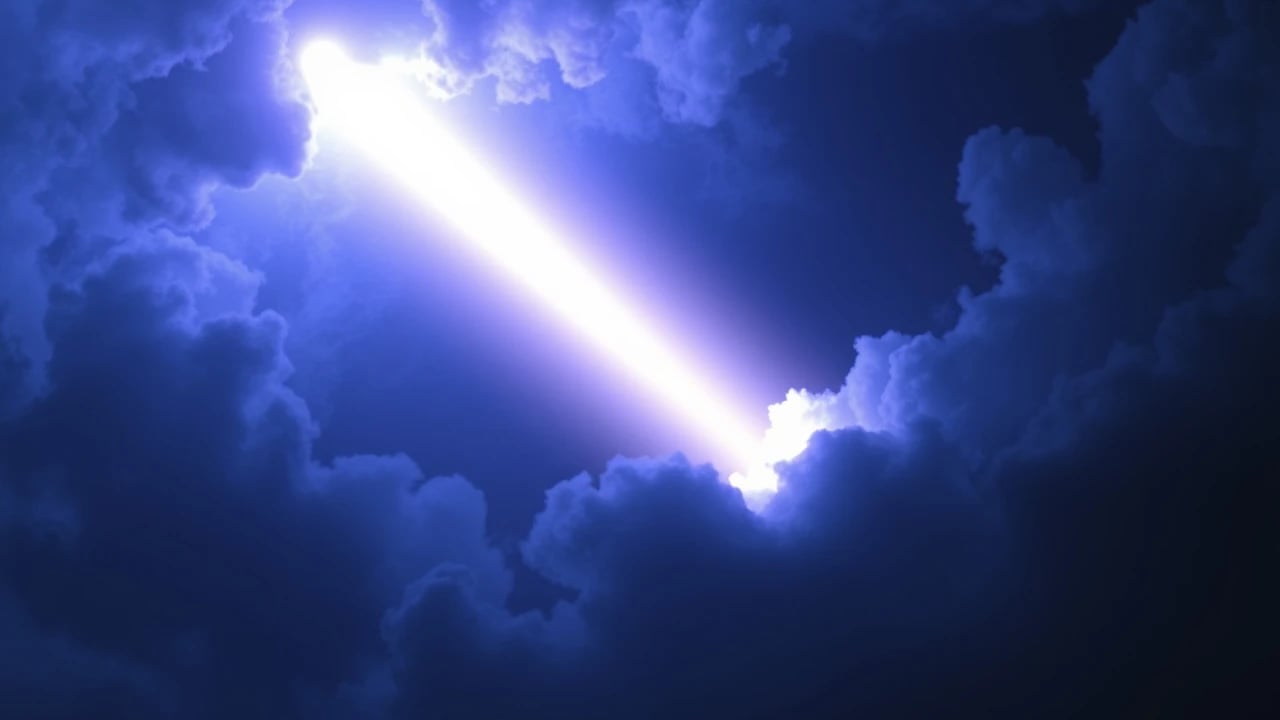 Symbolic dream image: Beam of Light