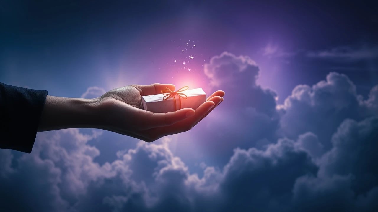 Symbolic dream image: Gifting