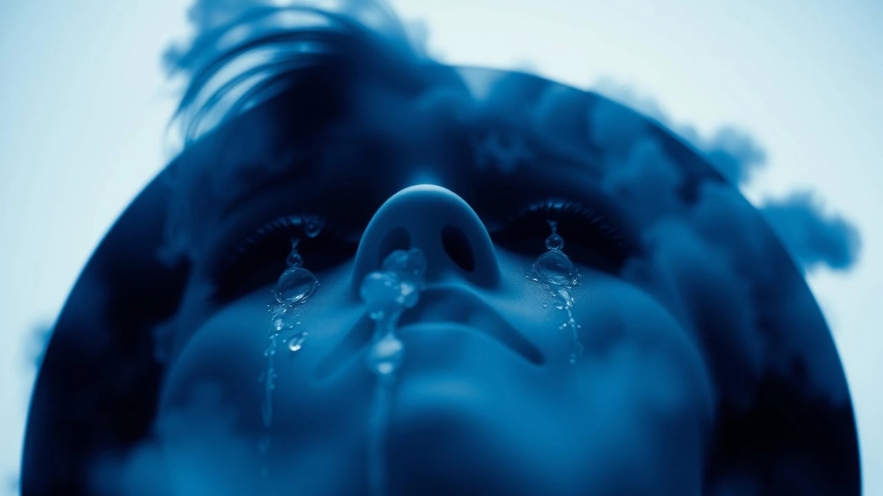 Symbolic dream image: Crying