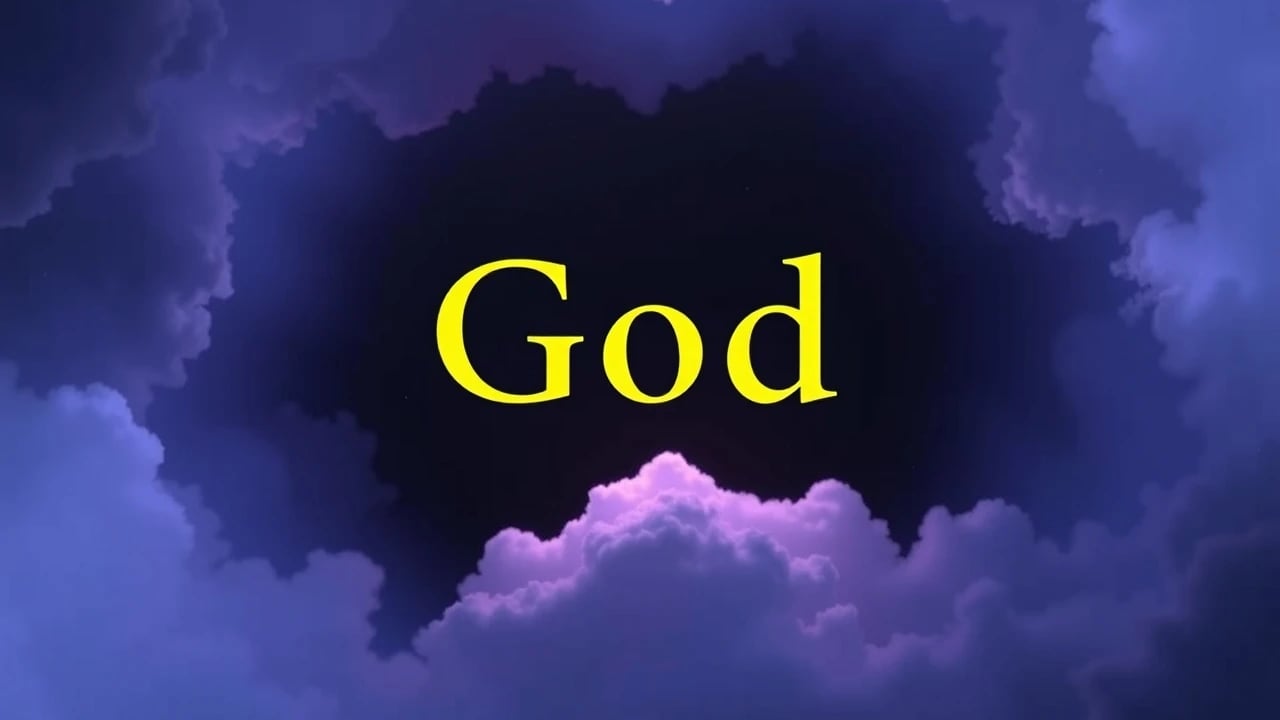 Symbolic dream image: God