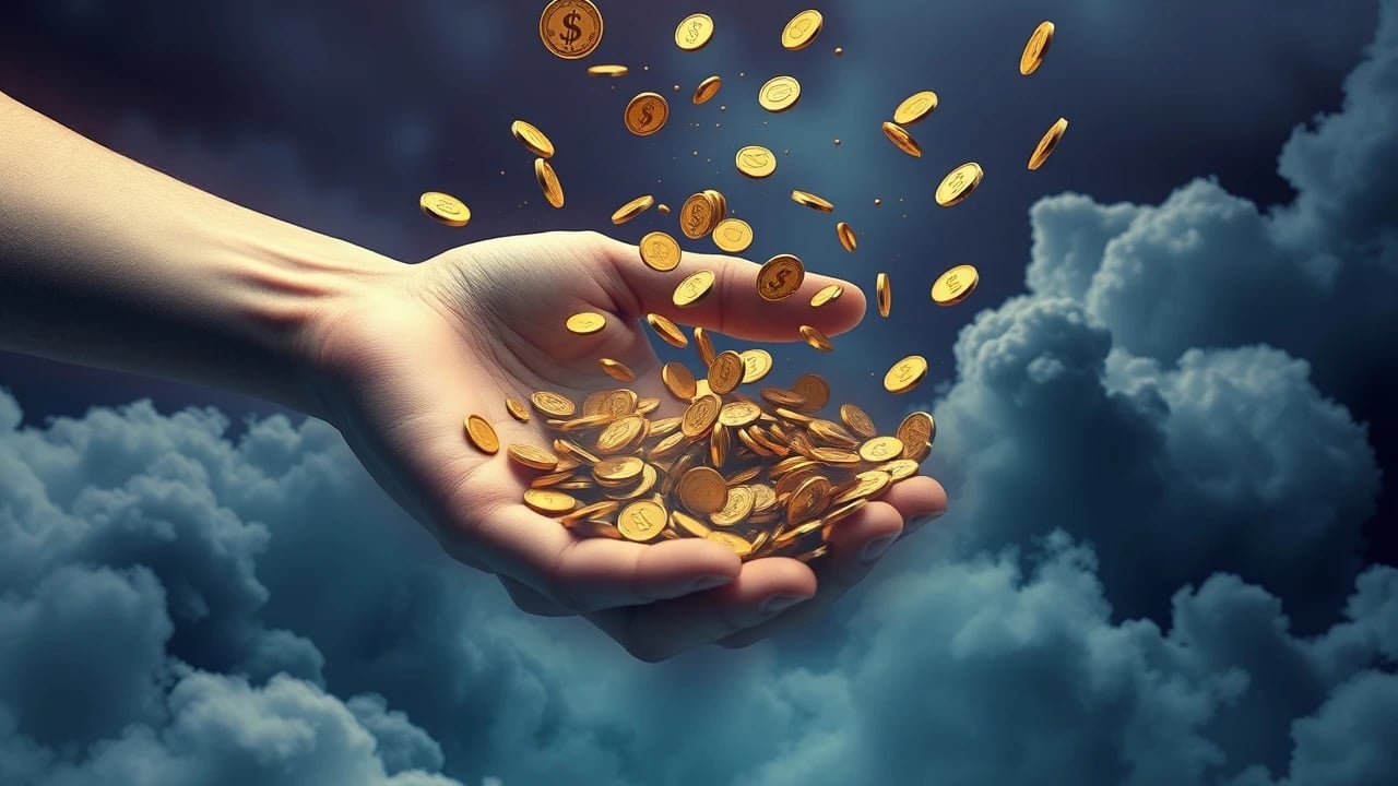Symbolic dream image: Winning Money