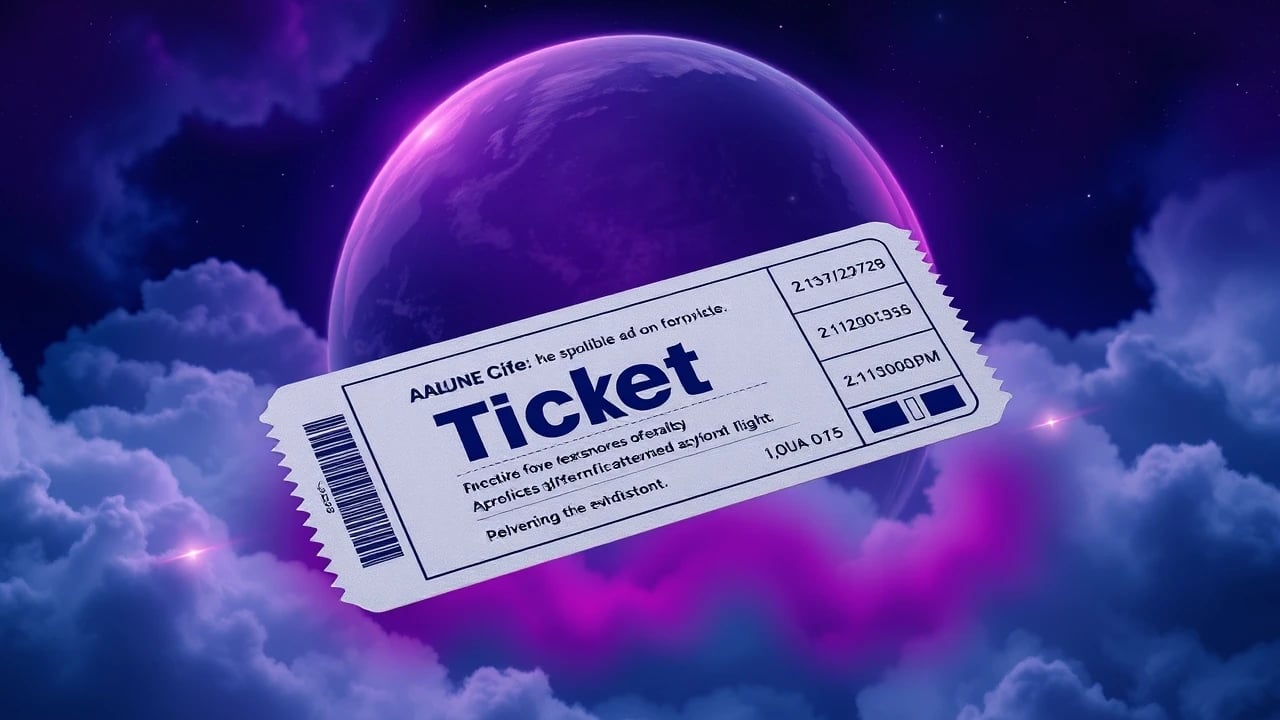 Symbolic dream image: Ticket