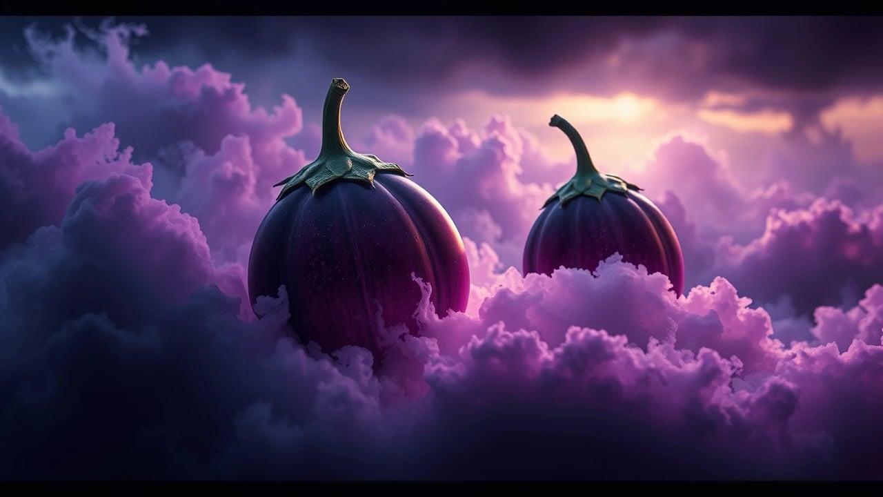Symbolic dream image: Aubergine
