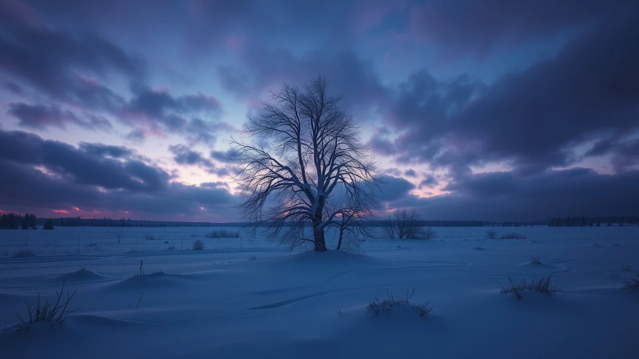 Symbolic dream image: Winter