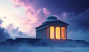 Temple dream symbol meaning - Symbol of sacred space, spiritual longing, and inner sanctuary.