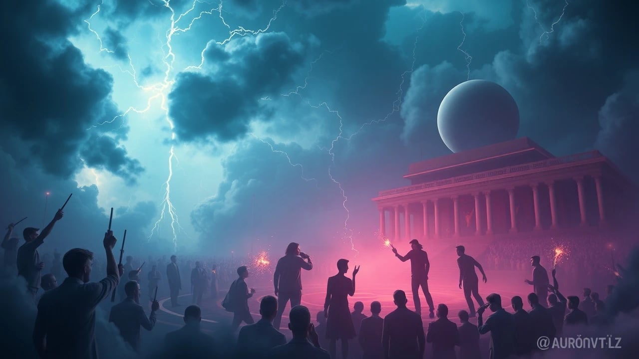 Symbolic dream image: Debate