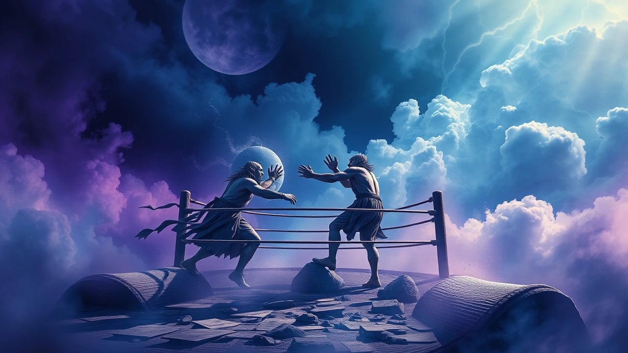 Symbolic dream image: Wrestling