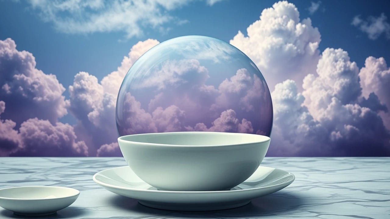 Symbolic dream image: Porcelain