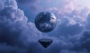 Floating dream symbol meaning - Symbol of transcendence, detachment, and spiritual journey.