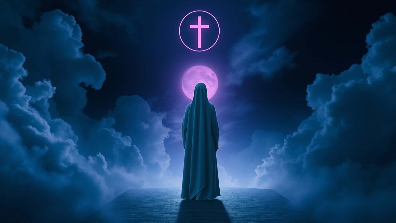 Symbolic dream image: Nun