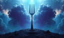 Fork dream symbol meaning - Symbol of decision, duality, and transformation.
