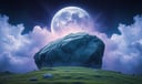 Stone dream symbol meaning - Symbol of endurance, burden, and the immutable core of being.