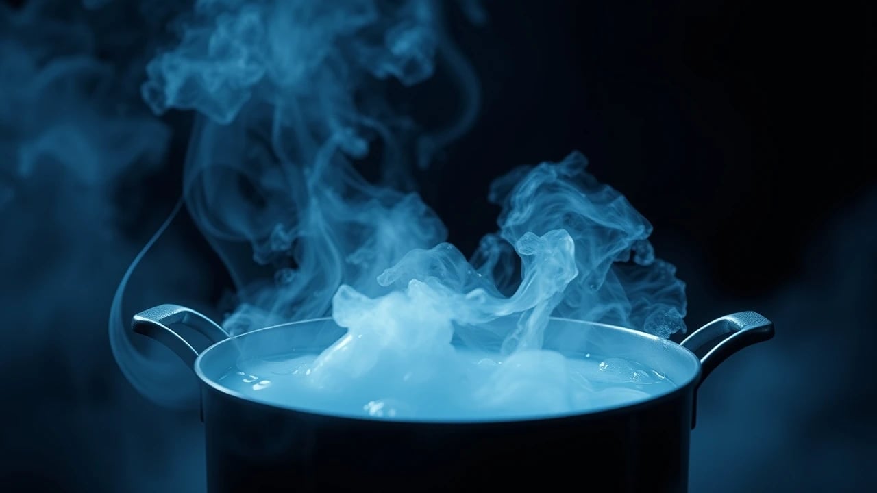 Symbolic dream image: Boiling