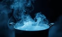 Boiling dream symbol meaning - Symbol of intense transformation, purification, and emotional agitation.