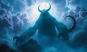 Giant dream symbol meaning - Symbol of overwhelming challenge, latent power, and the confrontation with the vast unknown.