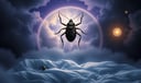 Bed Bug dream symbol meaning - Symbol of persistent anxiety, hidden impurity, and psychic invasion.