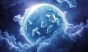 Silver dream symbol meaning - Symbol of purity, intuition, and transformation.