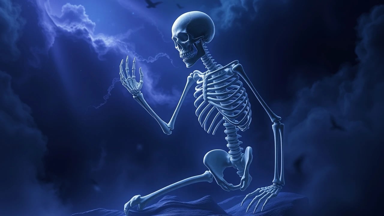 Symbolic dream image: Skeleton