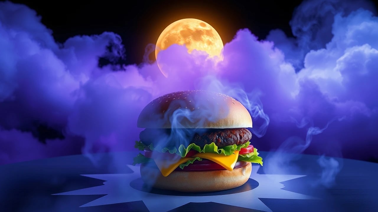 Symbolic dream image: Burger