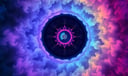 Psychedelic dream symbol meaning - Symbol of altered consciousness, transformation, and the dissolution of boundaries.