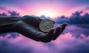 Coin dream symbol meaning - Symbol of value, exchange, and the tension between material and spiritual worth.