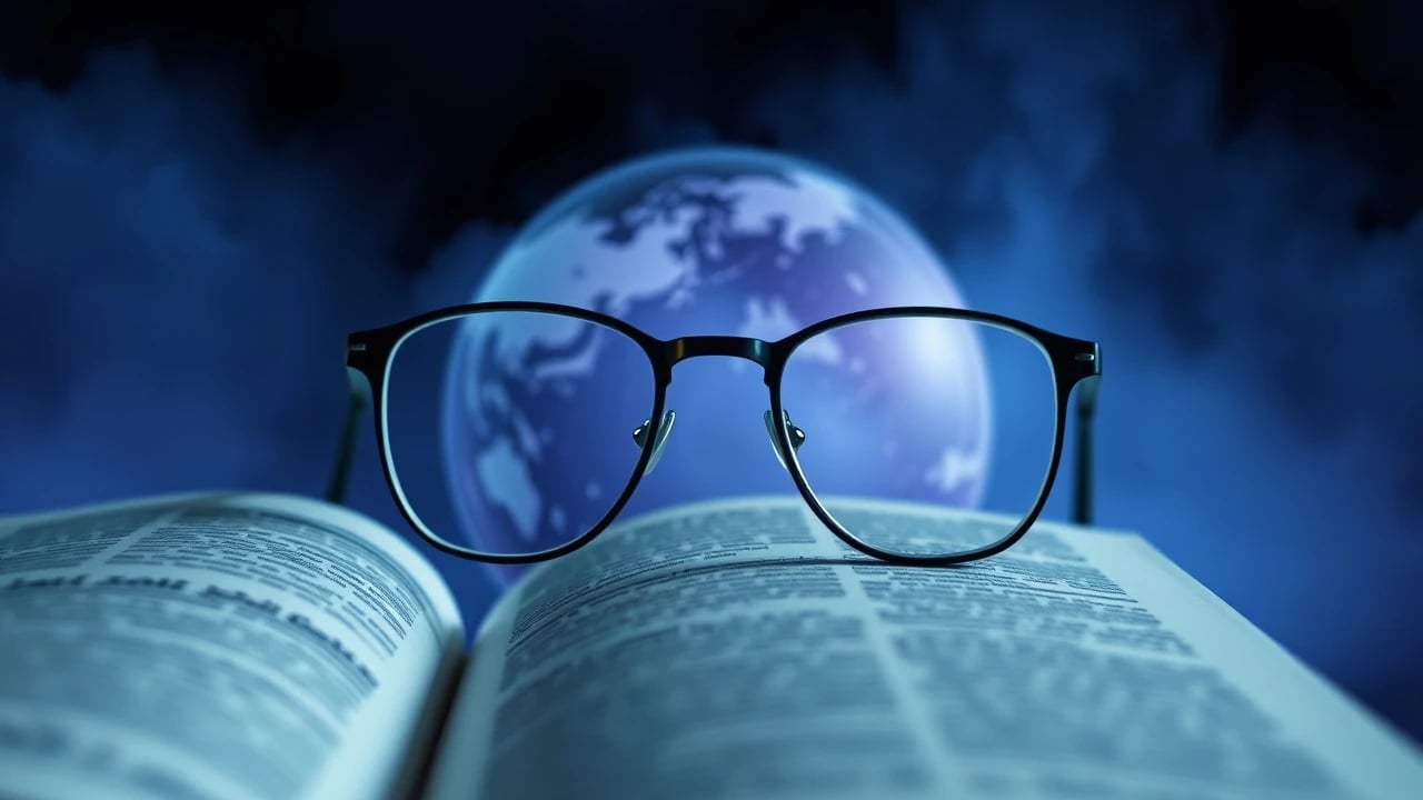 Symbolic dream image: Reading Glasses
