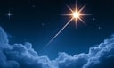 Shooting Star dream symbol meaning - Symbol of fleeting hope, cosmic messages, and the transience of desire.