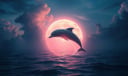 Dolphin dream symbol meaning - Symbol of guidance, emotional intelligence, and spiritual harmony.