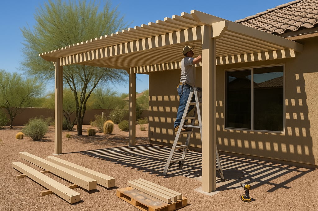 Read more about the article DIY Installation Tips for Alumawood Pergola Kits