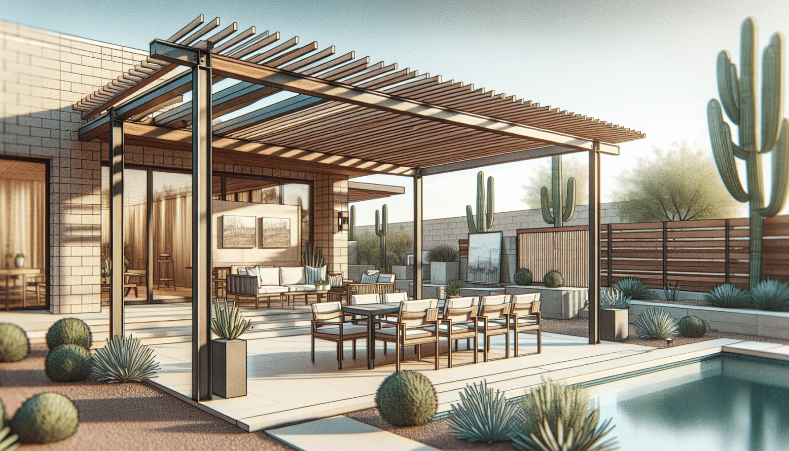 You are currently viewing Transform Your Backyard with a Stylish Modern Pergola