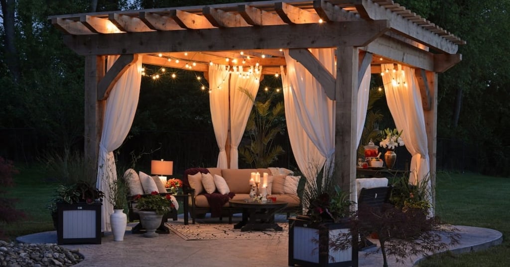 Read more about the article Pergola Lighting Ideas: Creating Ambiance in Your Outdoor Haven