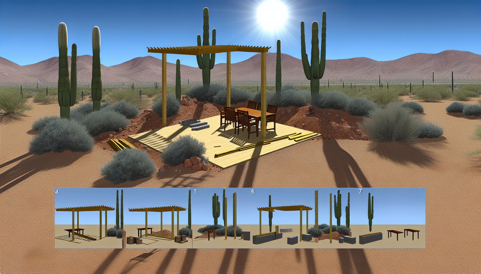 You are currently viewing Step-by-Step Guide to Installing a Patio Pergola