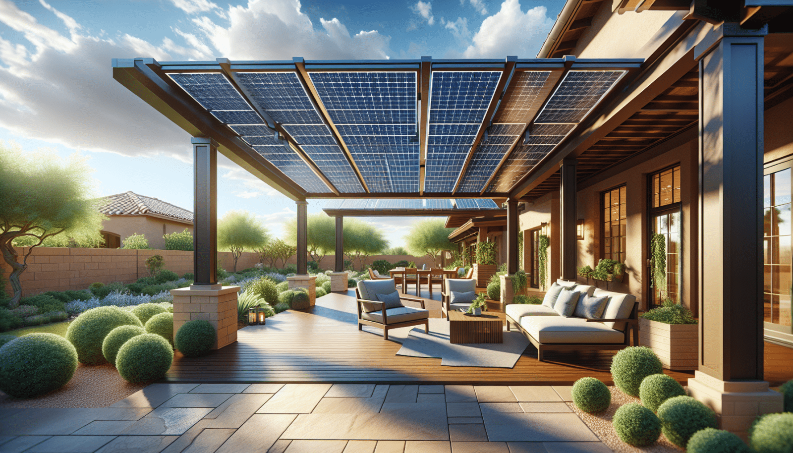You are currently viewing Maximizing Outdoor Spaces: The Benefits of Patio Covers with Solar Panels