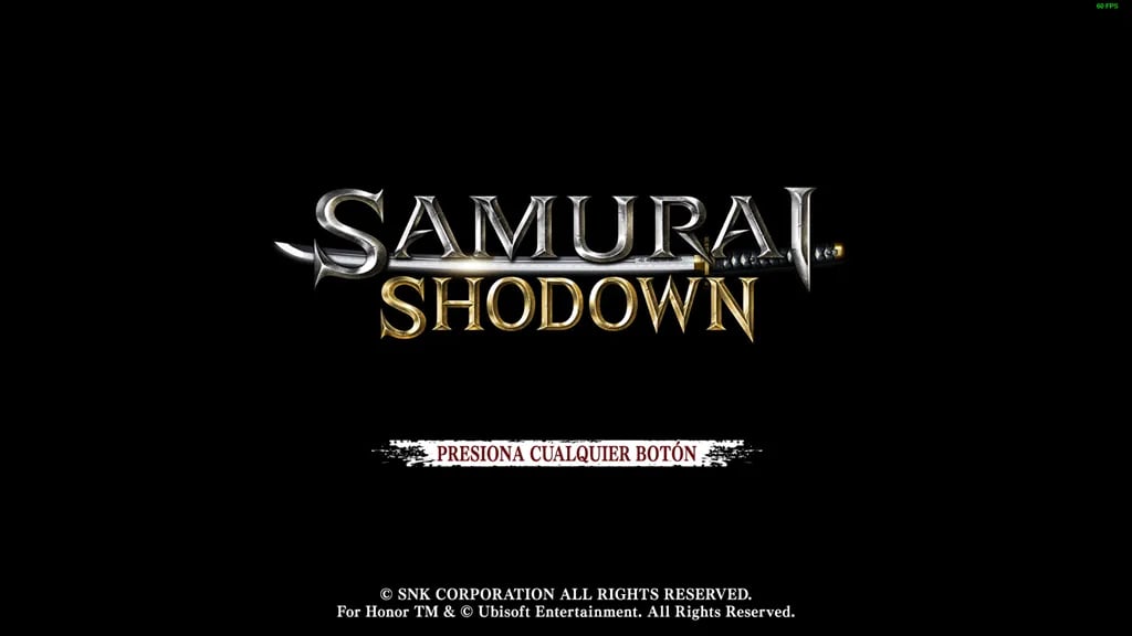 Samurai Shodown - Splash