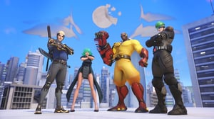 Overwatch One Punch Man