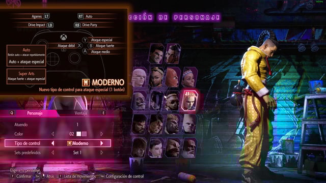 Street Fighter 6 - Controles