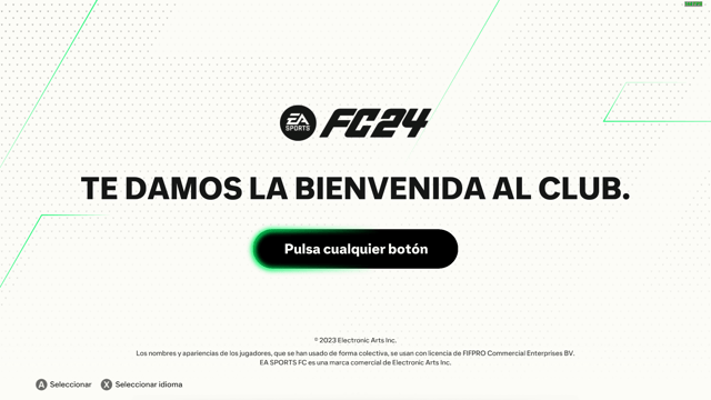 EA Sports FC 24 - Bienvenido