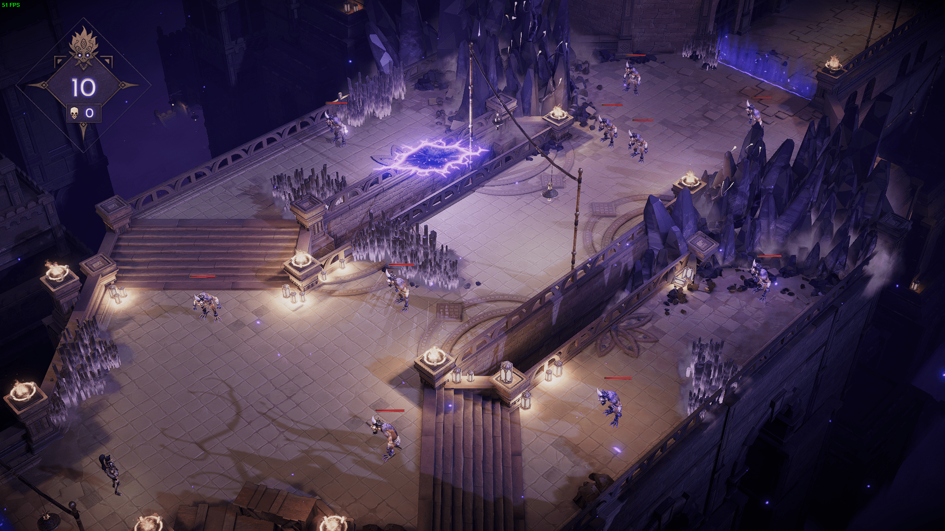 Lysfanga: The Time Shift Warrior combate