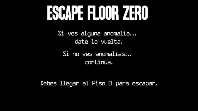 Escape Floor Zero