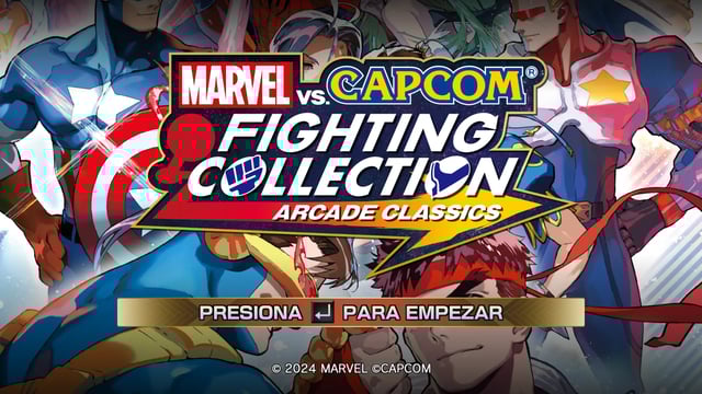 Marvel vs. Capcom Fighting Collection - Splash